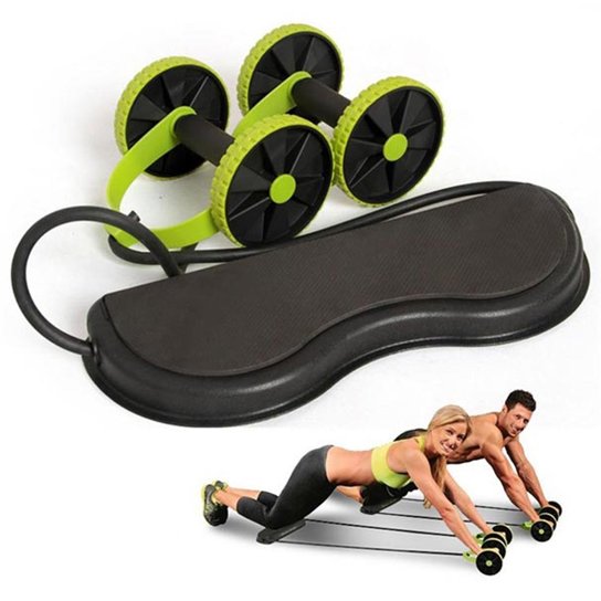 Roda para exercício abdominal com elástico Golds Sports Revoflex Extreme CBR03075 - Verde Menor preço em Roda para exercício abdominal com elástico Golds Sports Revoflex Extreme CBR03075 - Verde