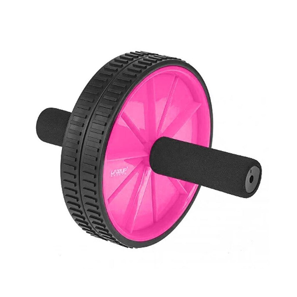 Roda Para Exercício Abdominal Lombar Exercise Wheel - Liveup