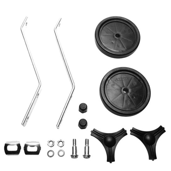 Roda Rodinha Lateral Para Bicicletas Aro 16 E 20 - Amr - Preto Menor preço em Roda Rodinha Lateral Para Bicicletas Aro 16 E 20 - Amr - Preto