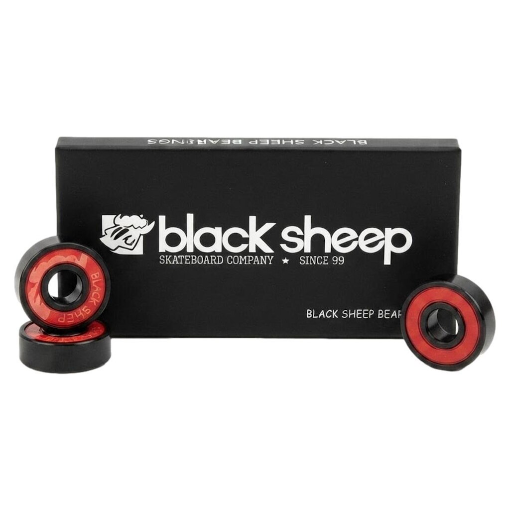 Rolamento Black Sheep Gaiola Nylon Abec 15 Veloz Original