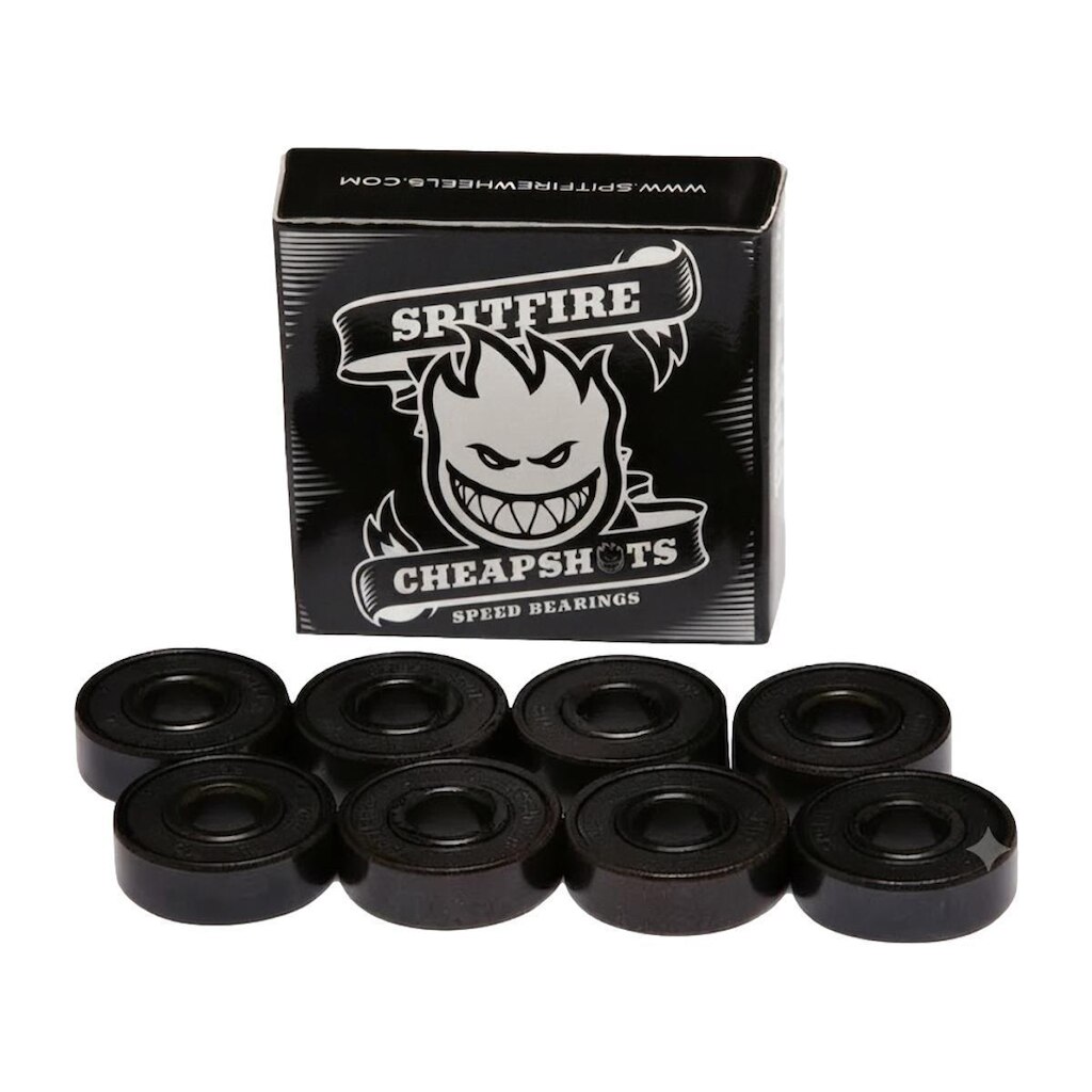 Rolamentos De Skate Spitfire Cheapshots Original 8 Unidades