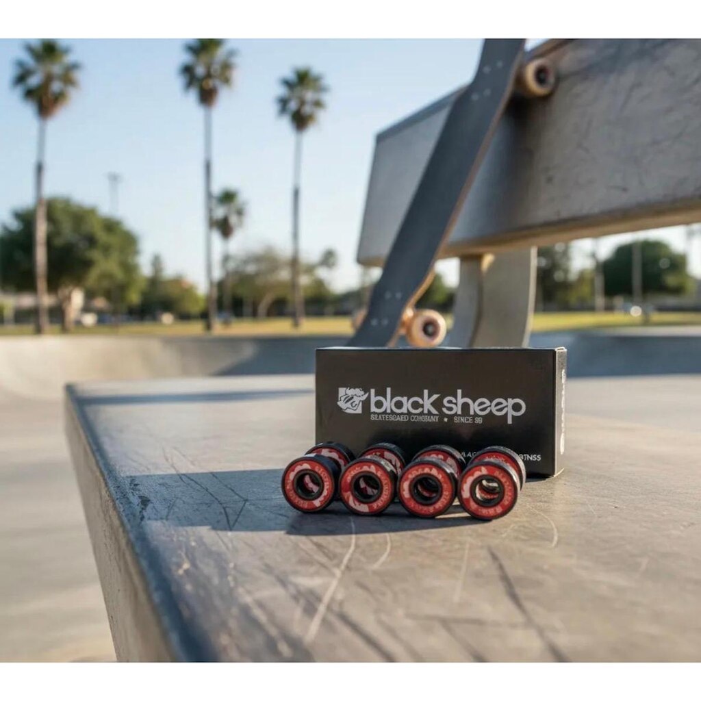 Rolamentos Para Skate Black Sheep Black Original