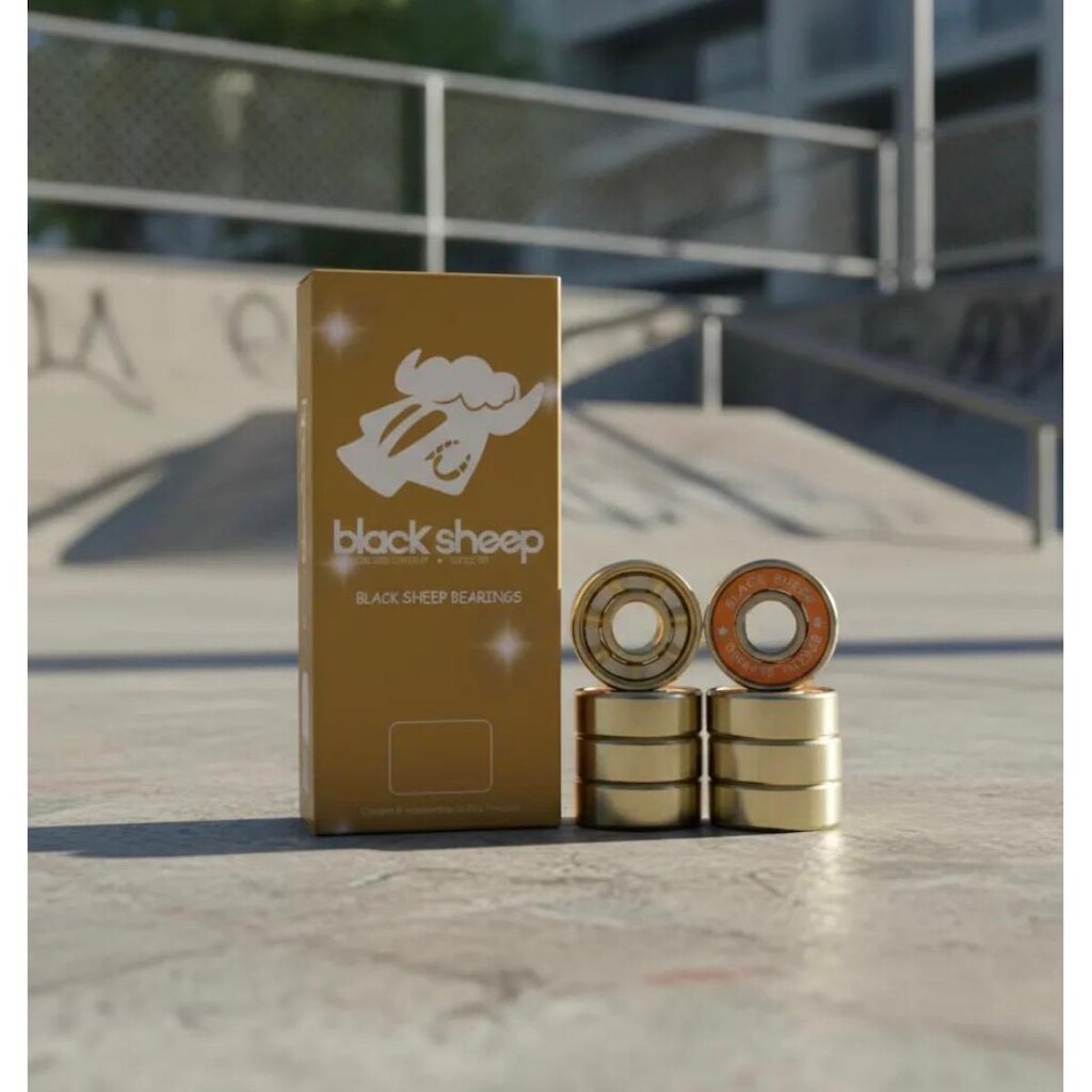Rolamentos Para Skate Black Sheep Gold Original