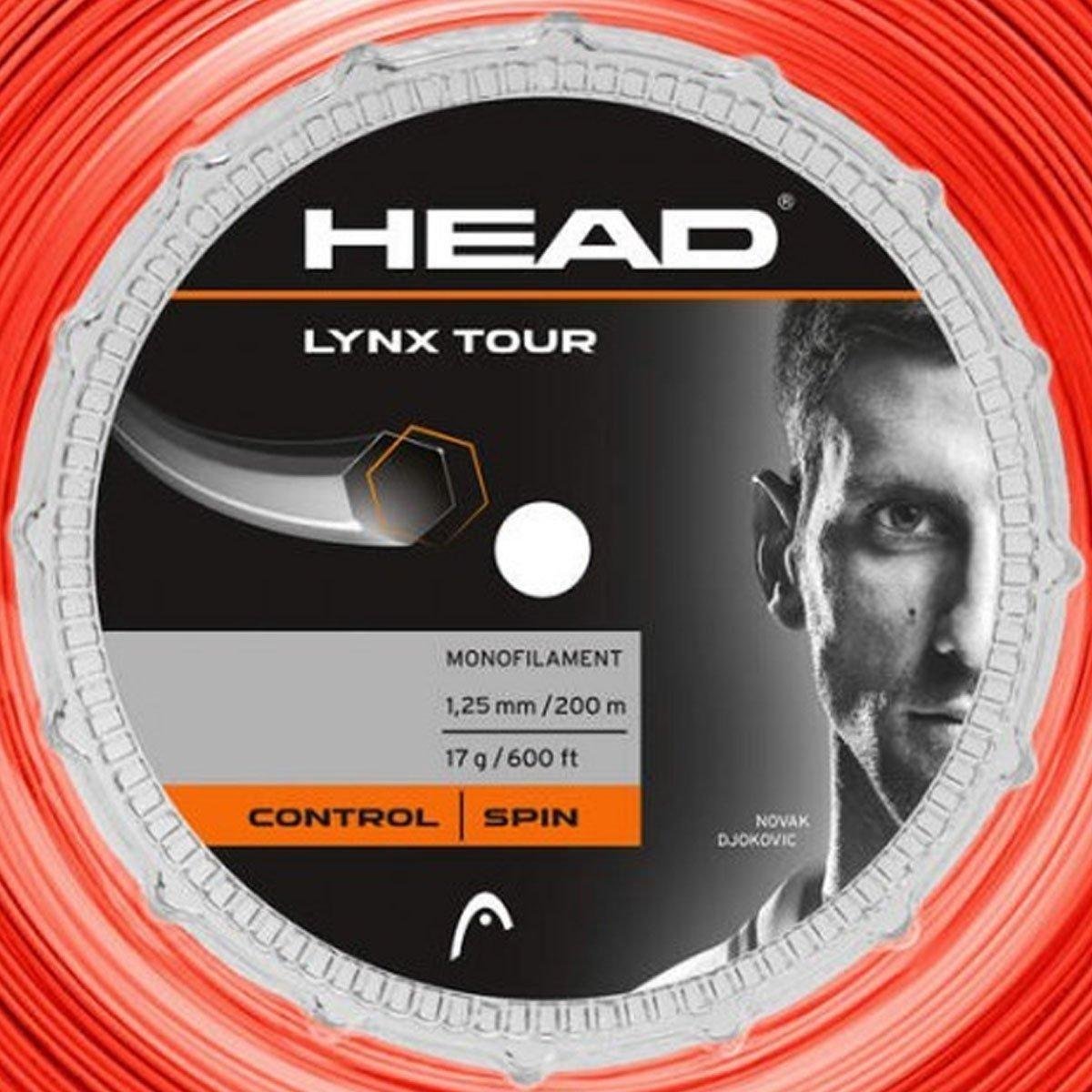 Rolo de Corda Lynx Tour 17 1.25 Laranja - Head - Laranja | Netshoes