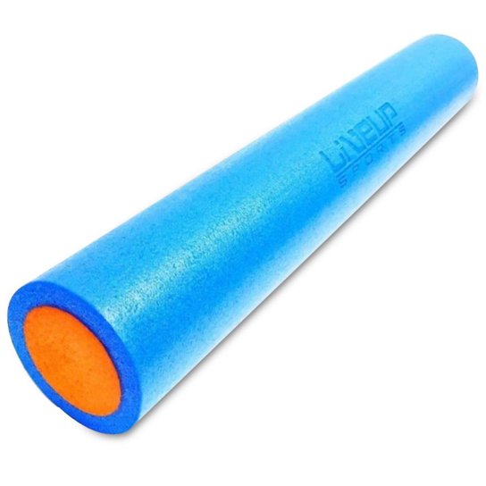 Rolo de Espuma LIVEUP LS3764A para Pilates e Yoga - Azul+amarelo Menor preço em Rolo de Espuma LIVEUP LS3764A para Pilates e Yoga - Azul+amarelo