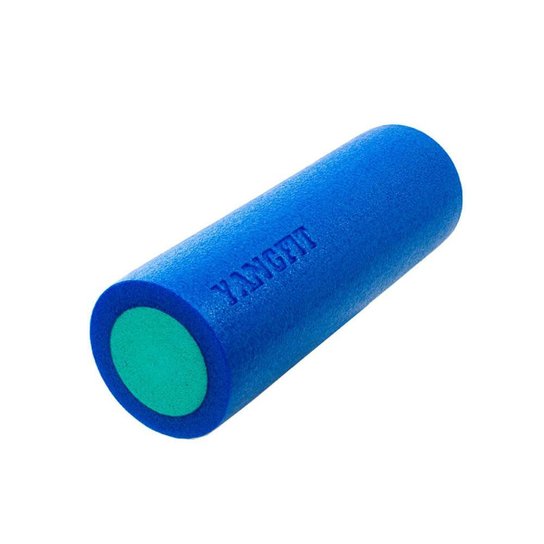 Rolo de Massagem Liberação Miofascial e Pilates 45x15 Yangfit - Azul Menor preço em Rolo de Massagem Liberação Miofascial e Pilates 45x15 Yangfit - Azul