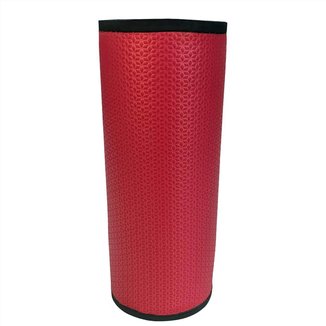 Rolo Massagem Liberação Miofascial 30cm DF1072 Vermelho Dafoca Sports