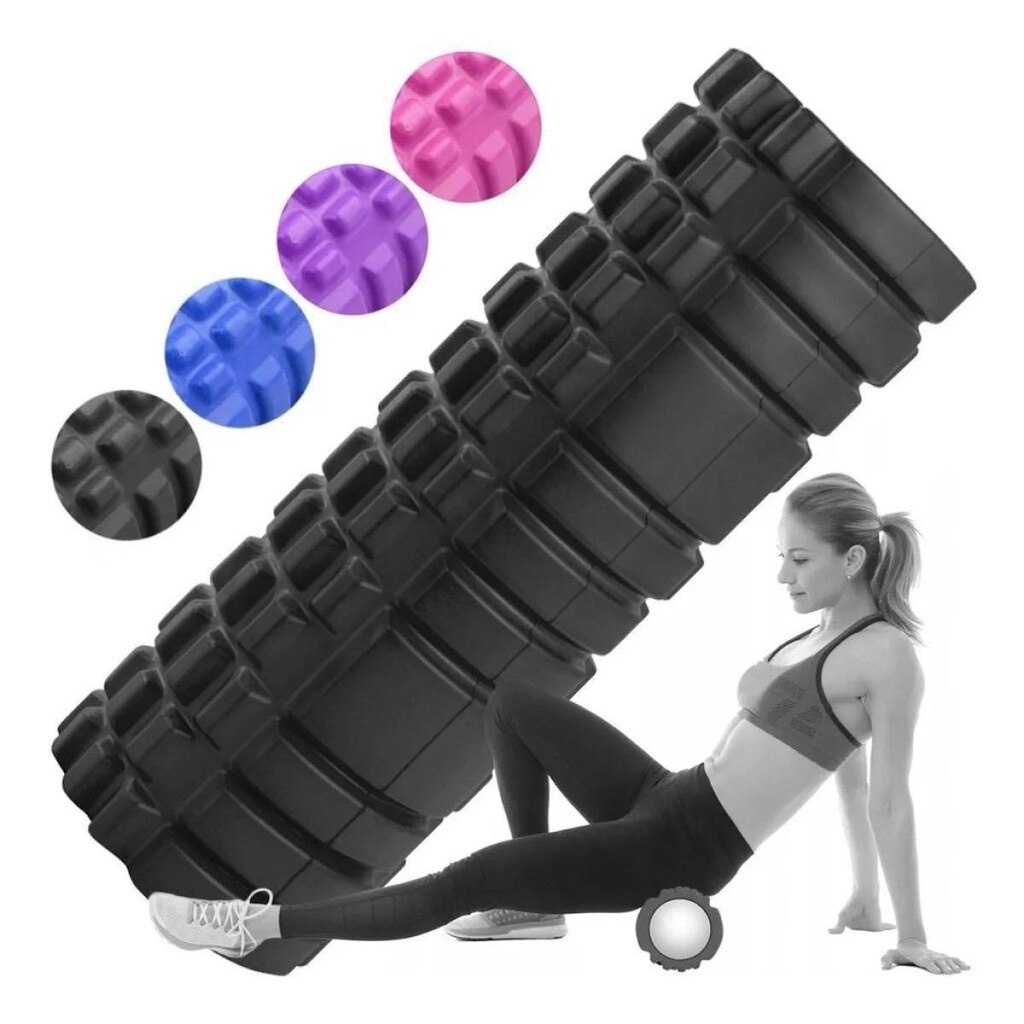 Rolo Massagem Liberação Miofascial 33CM NS3207
