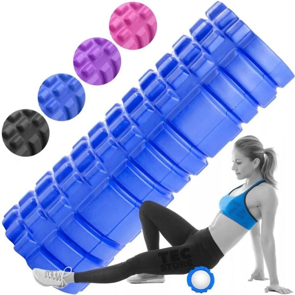 Rolo Massagem Liberação Miofascial 33CM NS3207