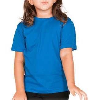 Roupa De Criança Infantil Menina Menino Básica Lisa Camiseta