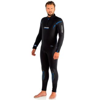 Roupa de Neoprene para Mergulho Cressi Lontra Man Semi Dry Zip 7.0