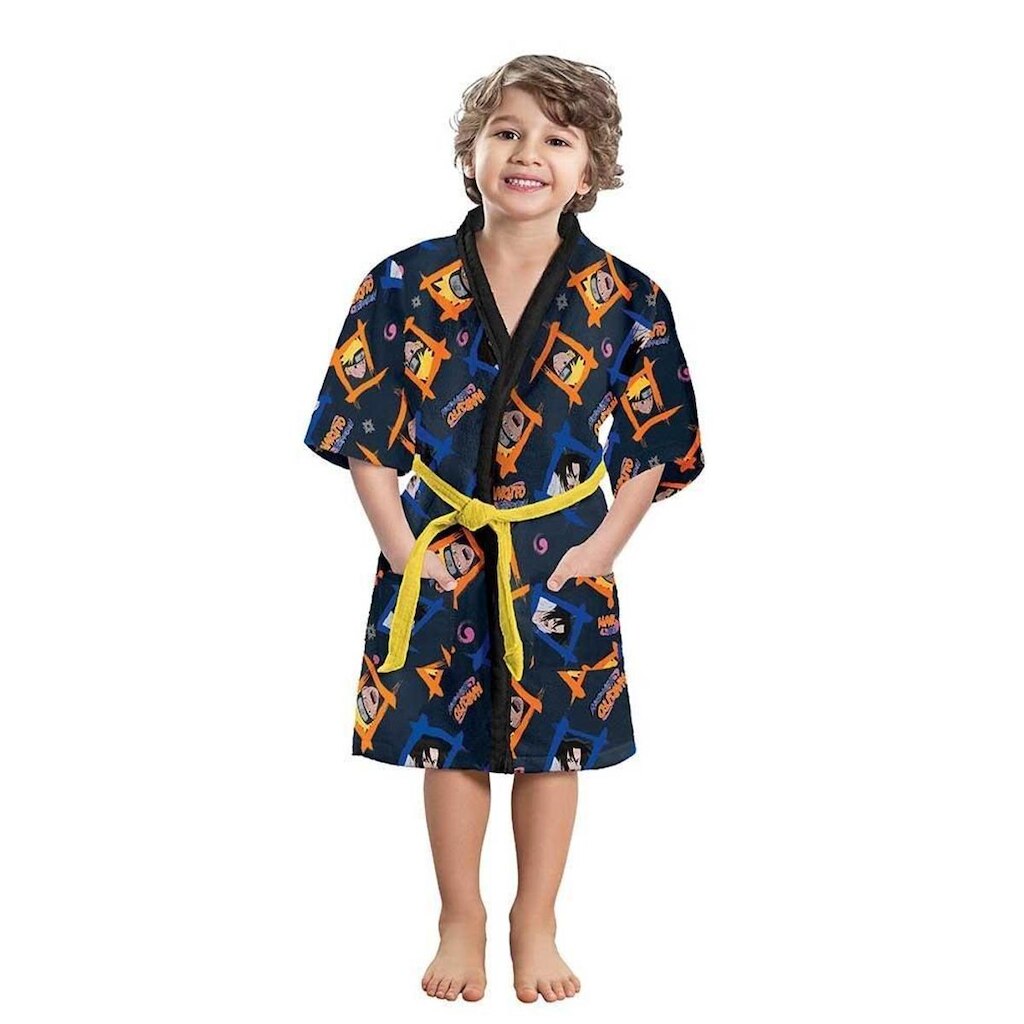Roupão Aveludado Infantil Estampado  Lepper