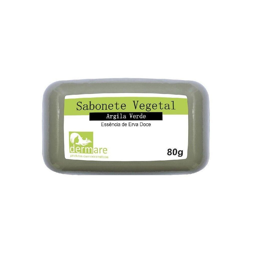 Sabonete Argila Verde 80g - Dermare