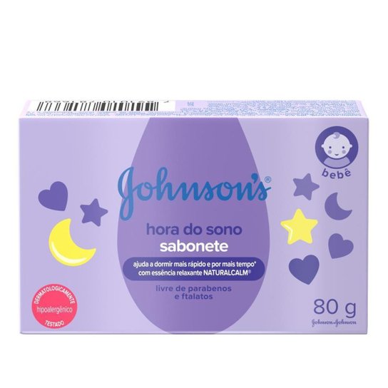 Sabonete Barra Johnson's Hora do Sono 80g - Única Menor preço em Sabonete Barra Johnson's Hora do Sono 80g - Única
