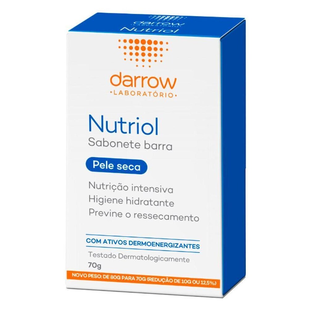 Sabonete em Barra Darrow Nutriol Pele Seca 70g