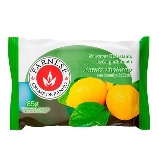 Sabonete em Barra Farnese Limão Siciliano 85g - Incolor é ruim? Sabonete em Barra Farnese Limão Siciliano 85g - Incolor é boa?