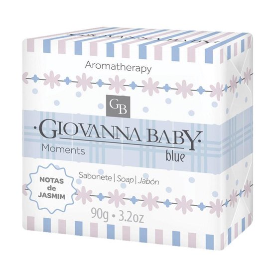 Sabonete em Barra Giovanna Baby Moments - Blue 90g - Incolor Menor preço em Sabonete em Barra Giovanna Baby Moments - Blue 90g - Incolor