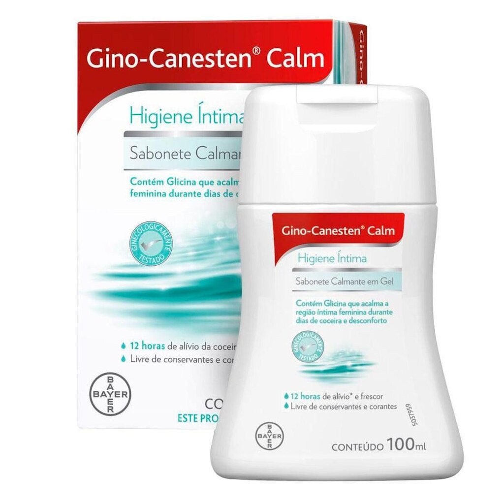 Sabonete Íntimo Bayer Gino-Canesten Calm 100ml