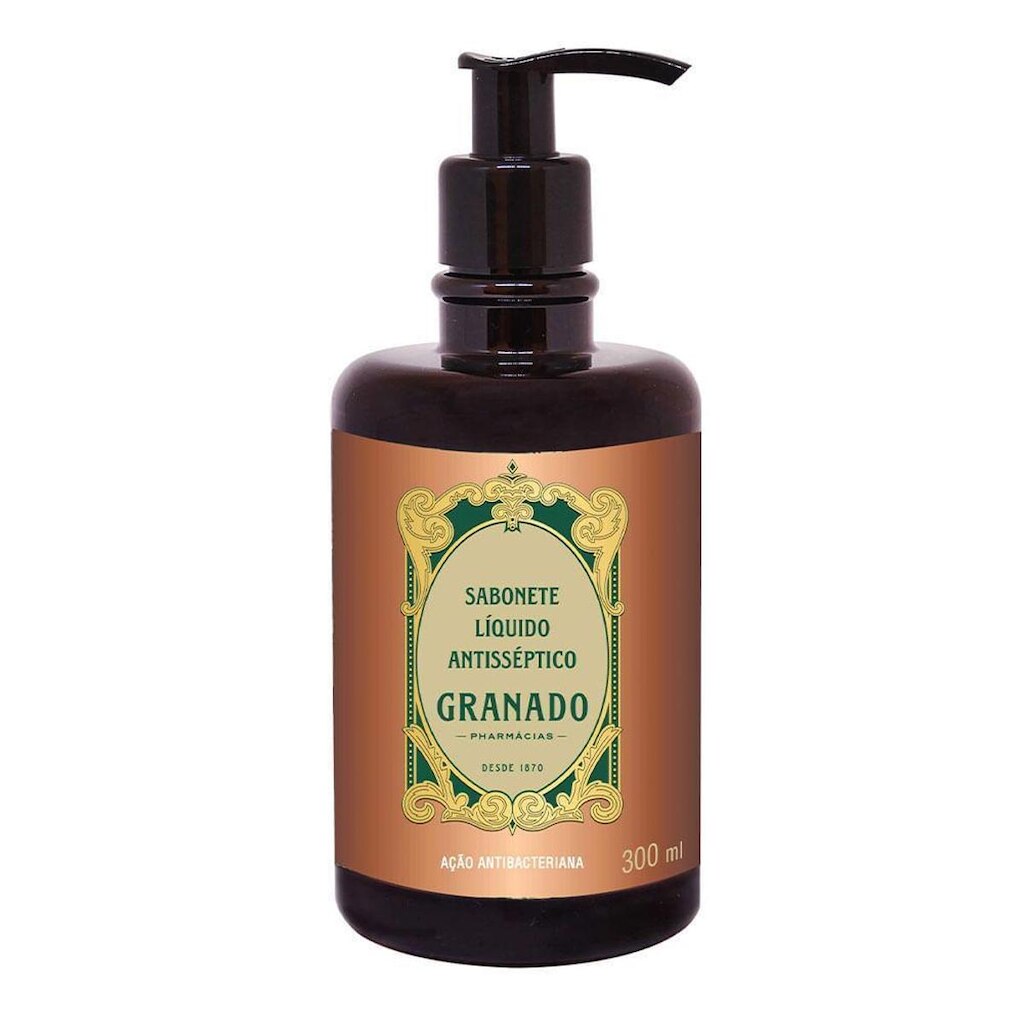 Sabonete Líquido Antisséptico Granado Tradicional 300Ml