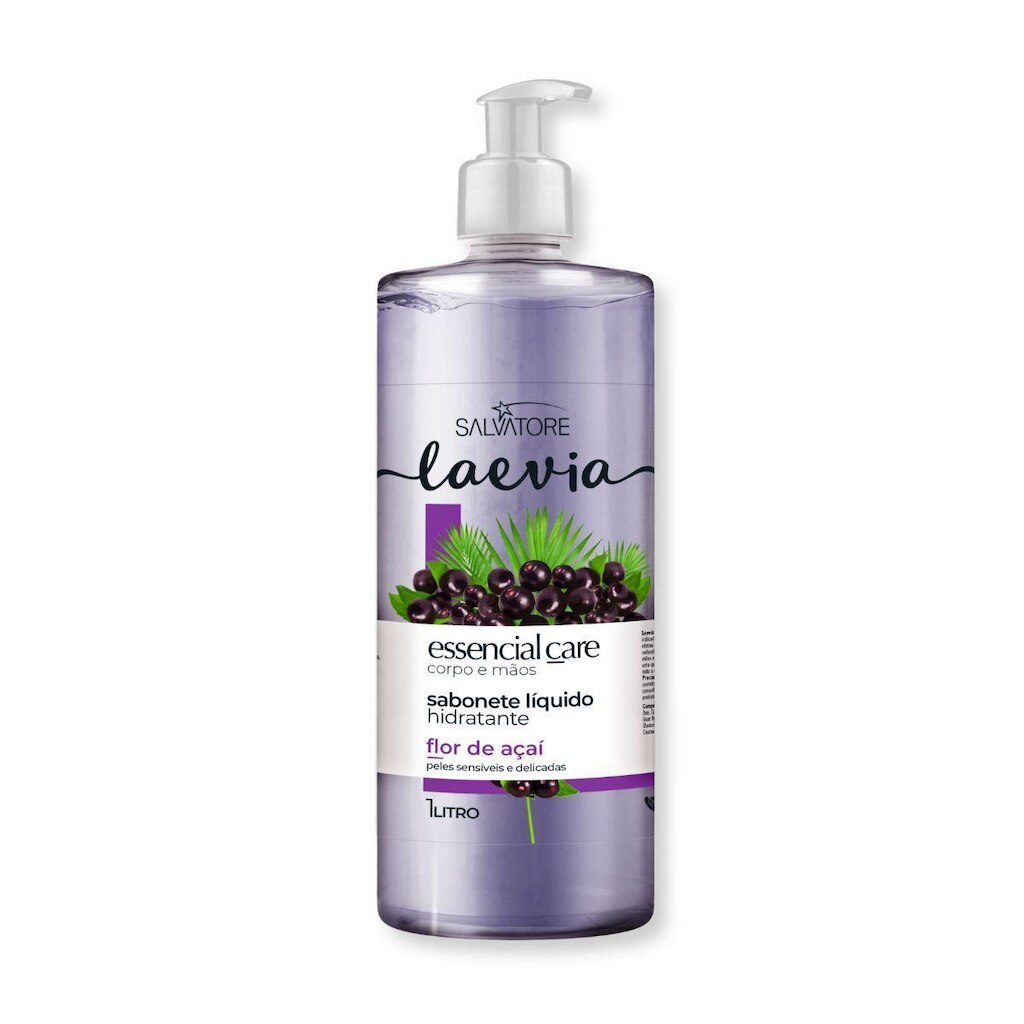 Sabonete Líquido Hidratante Flor de Açaí Laevia 1L