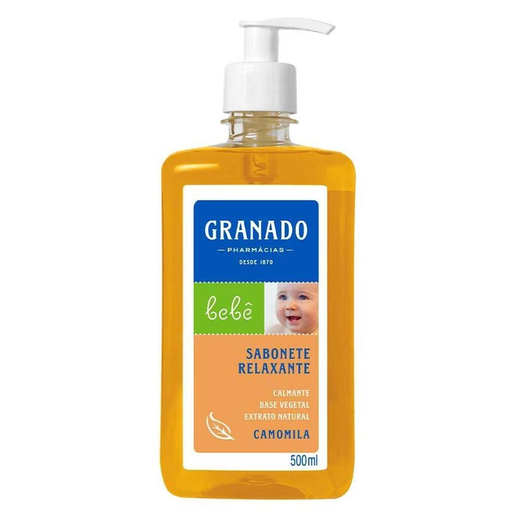 Sabonete Líquido Infantil Granado Bebê - Camomila 500ml