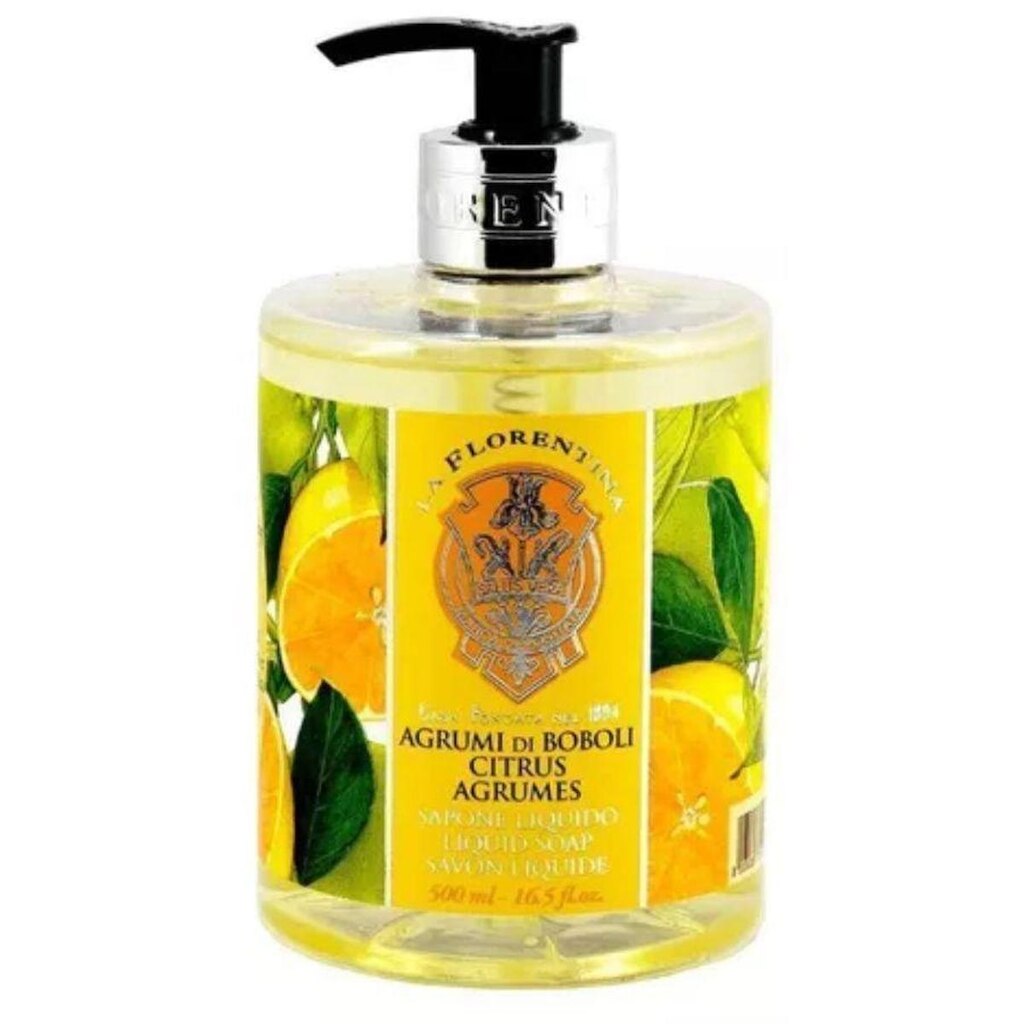 Sabonete Líquido La Florentina Boboli Citrus 500ml