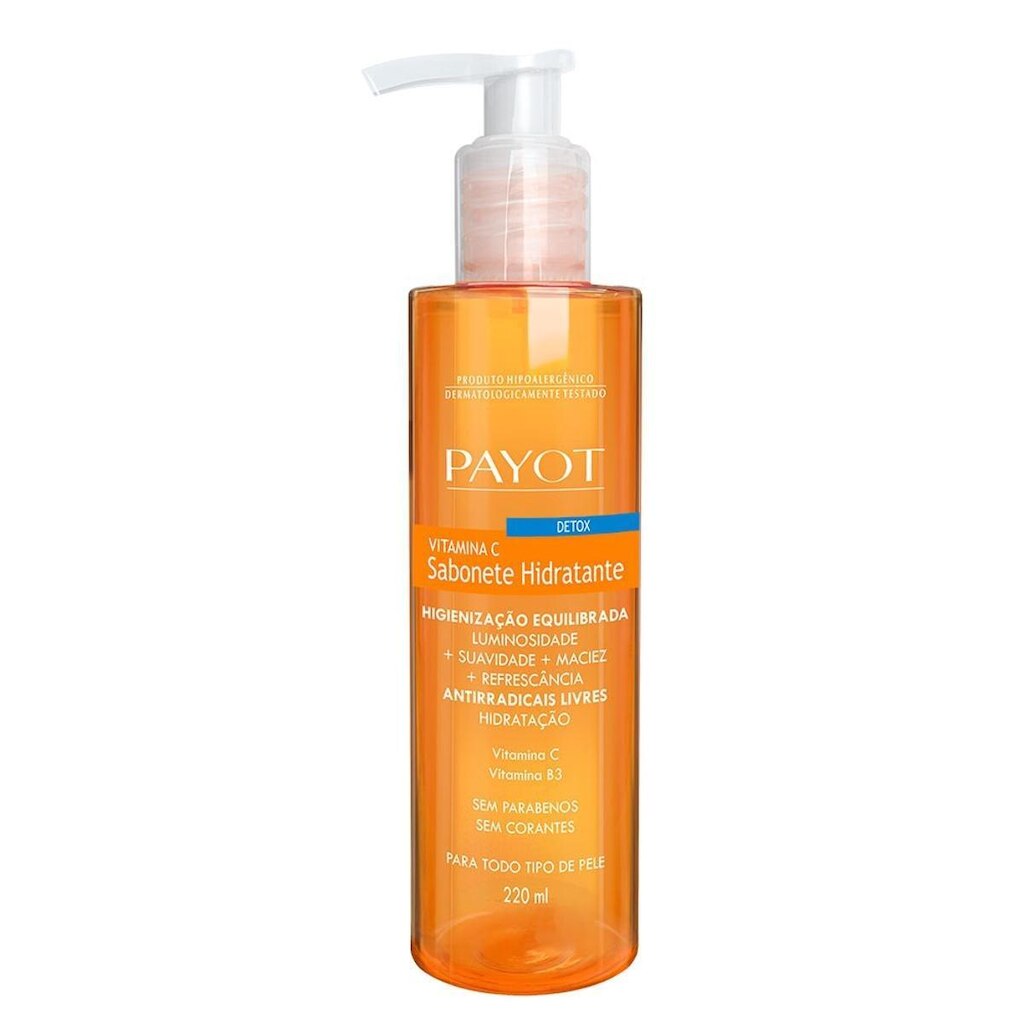 Sabonete Líquido Payot Detox Vitamina C 220ml