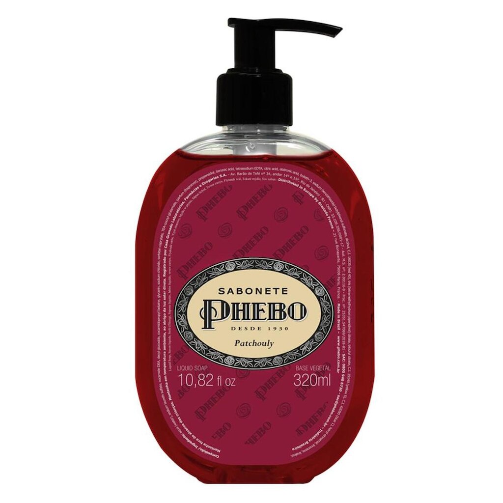 Sabonete Líquido Phebo Patchouly 320ml