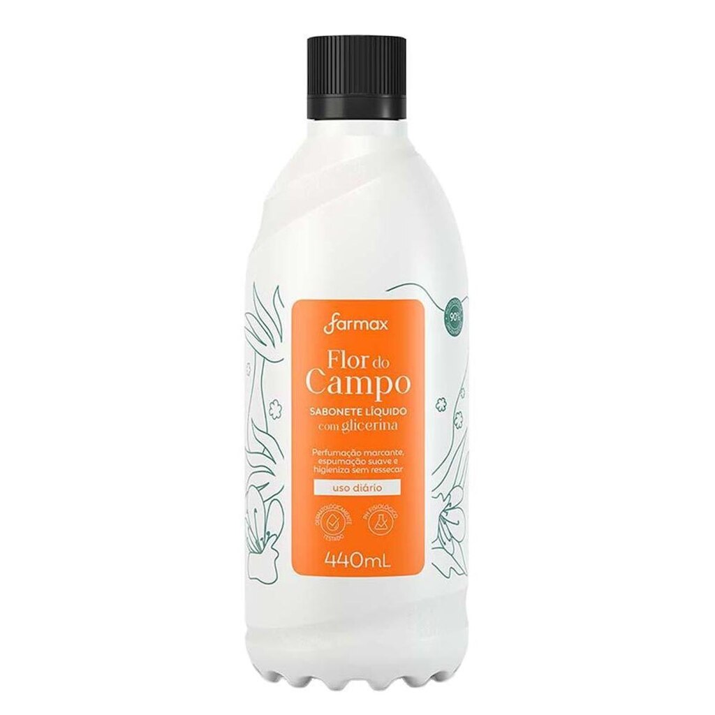 Sabonete Líquido Refil Farmax Flor do Campo 400ml