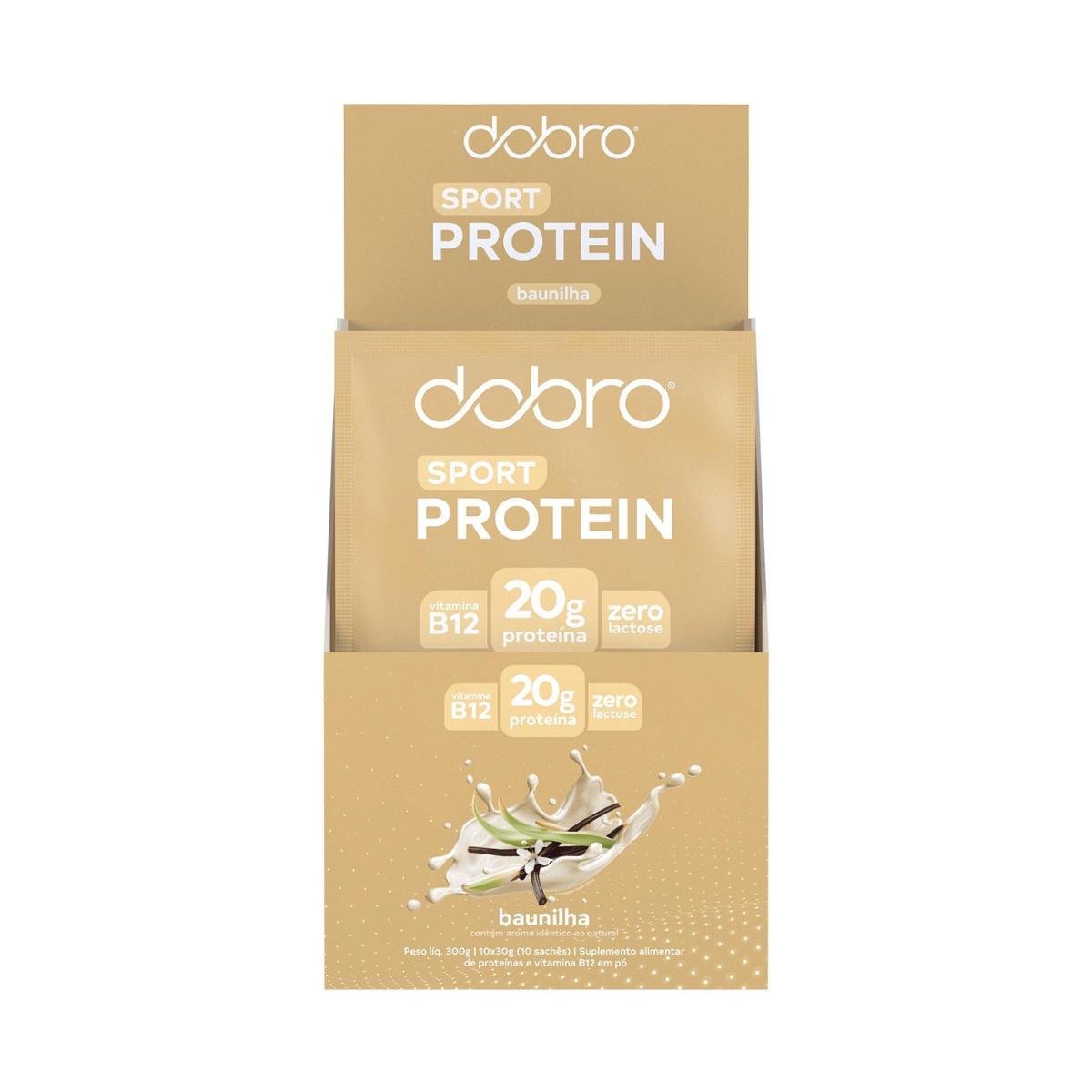 Sachê Proteína Baunilha (10un x 30g)