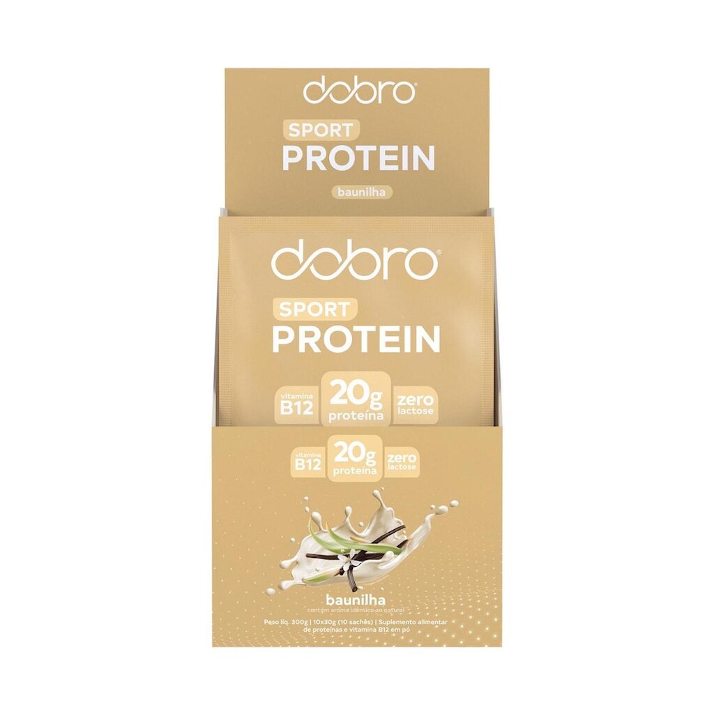Sachê Proteína Baunilha (10un x 30g)