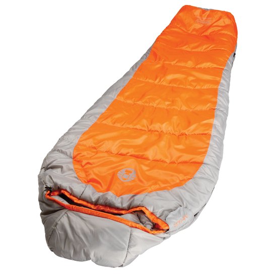 Saco de Dormir Coleman Silverton - Cinza+Laranja