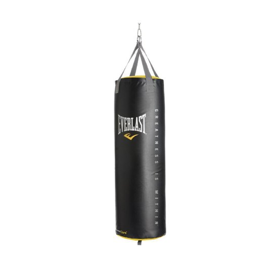 SACO DE PANCADA EVERLAST 100 LIBRAS 115 X 49 CM - Preto Menor preço em SACO DE PANCADA EVERLAST 100 LIBRAS 115 X 49 CM - Preto