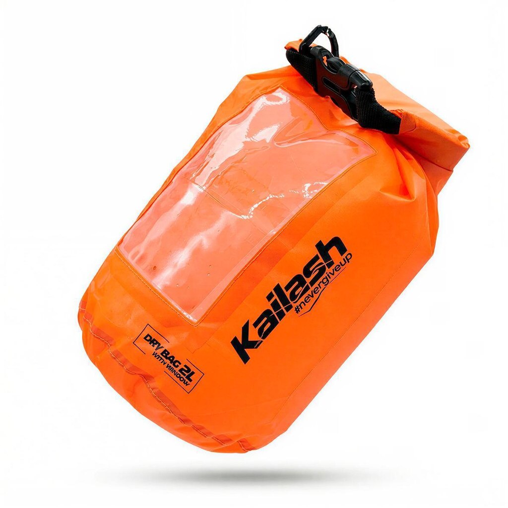 Saco Estanque Kailash Dry Bag Clear 2L Impermeável