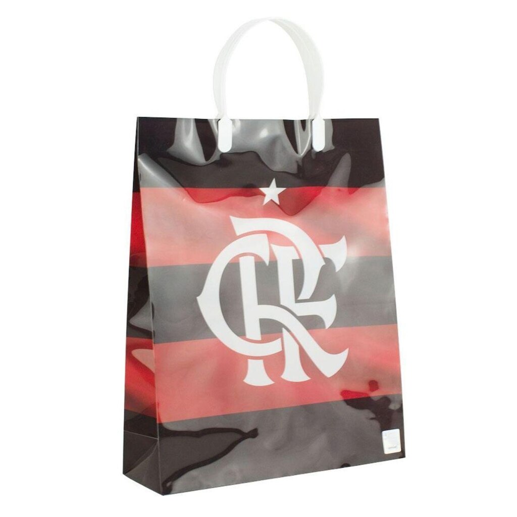 Sacola De Presentes Time 33x9x27cm - Flamengo