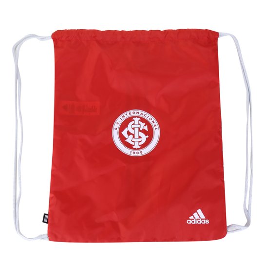 Sacola Internacional Adidas Gymsack - Vermelho Menor preço em Sacola Internacional Adidas Gymsack - Vermelho