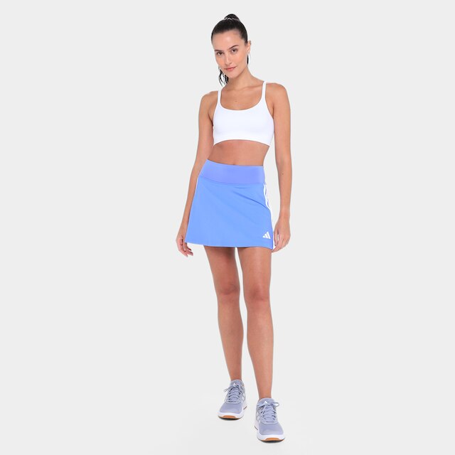 Saia Adidas 3 Listras Feminina