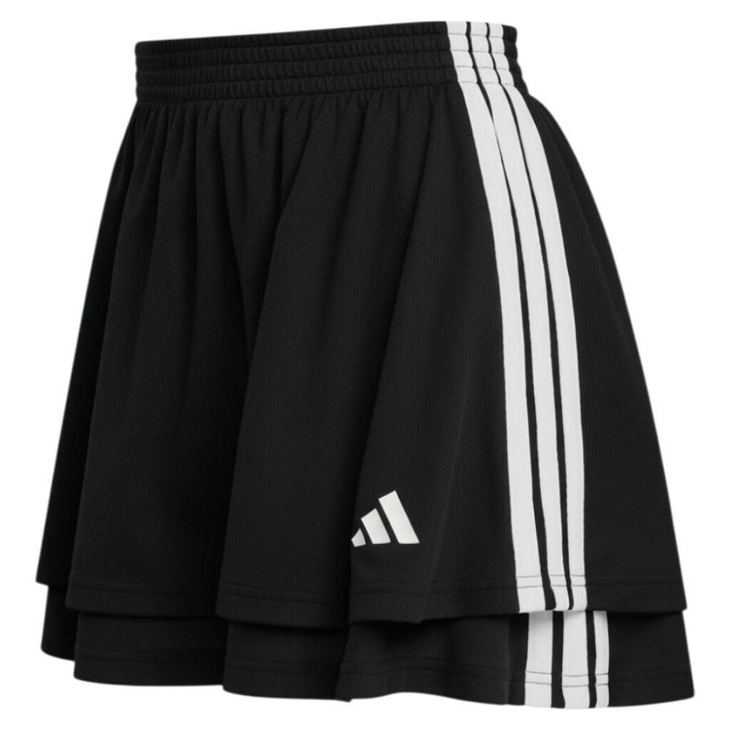 Saia Adidas Casual HER Preta e Branca Feminina