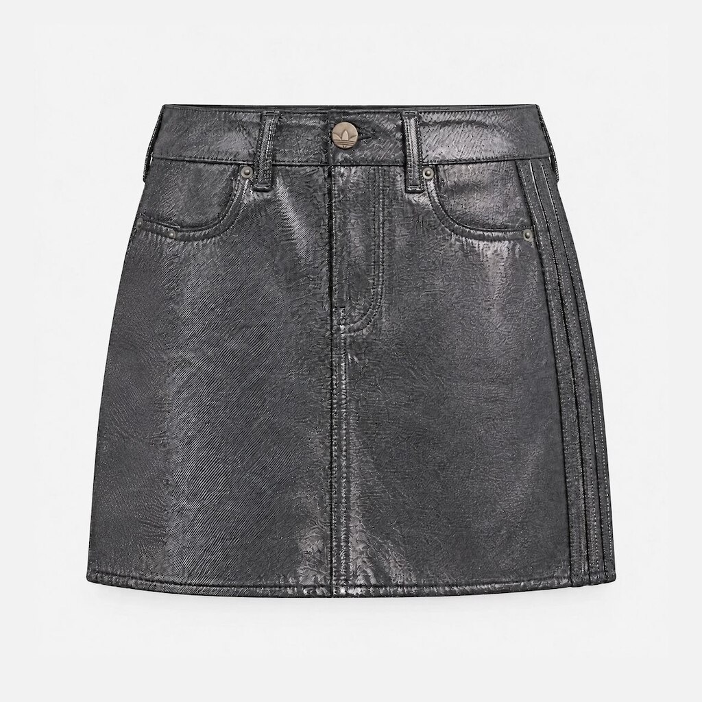 Saia Adidas Originals Jeans Três Listras