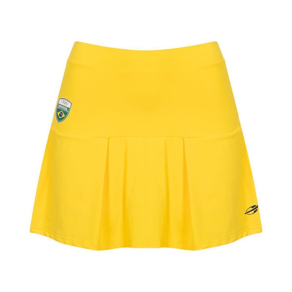 Saia Com Shorts Feminino Time Brasil Mormaii