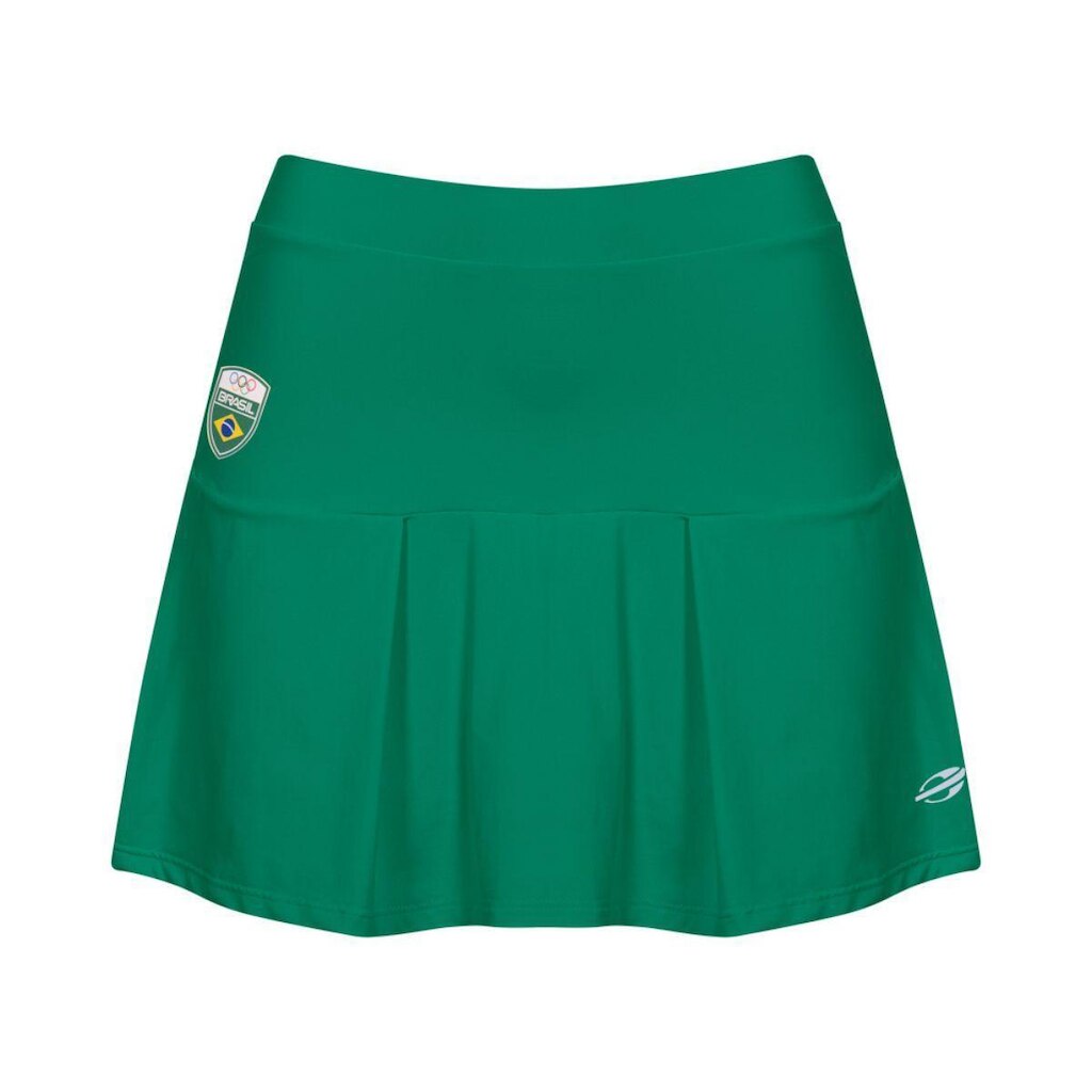 Saia Com Shorts Feminino Time Brasil Mormaii