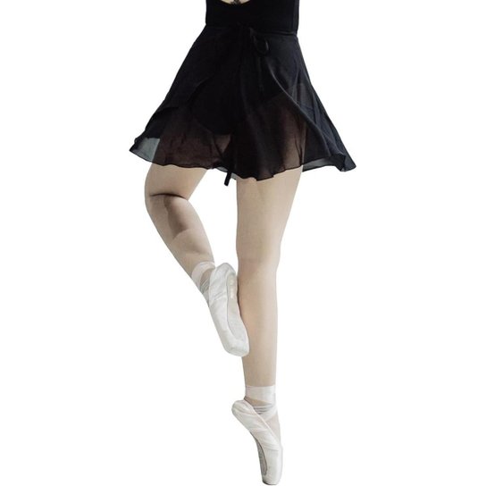 Saia de Ballet Balé em Tecido Chiffon
