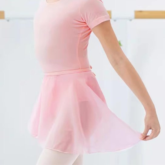 Saia de Ballet Balé em Tecido Chiffon