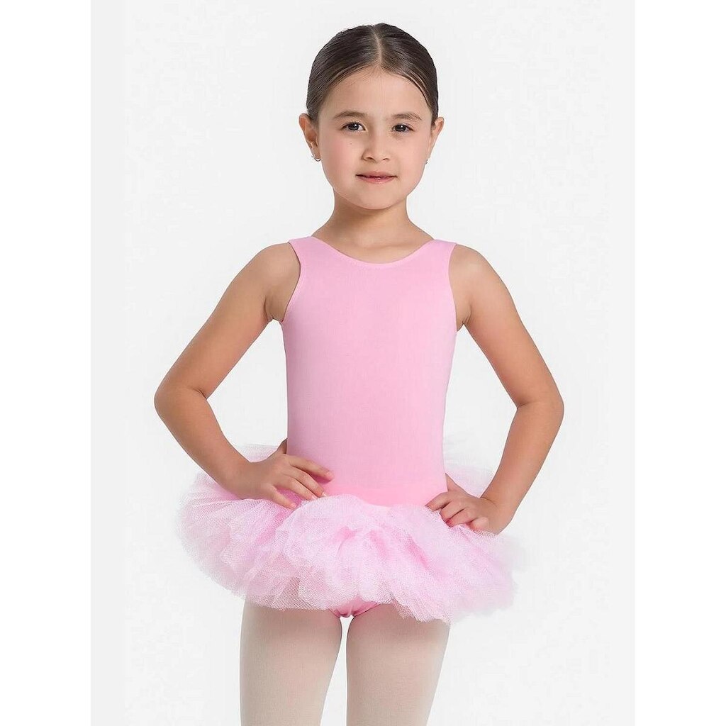 Saia De Ballet Tutu Classic Só Dança SD1390 Rosa Forte