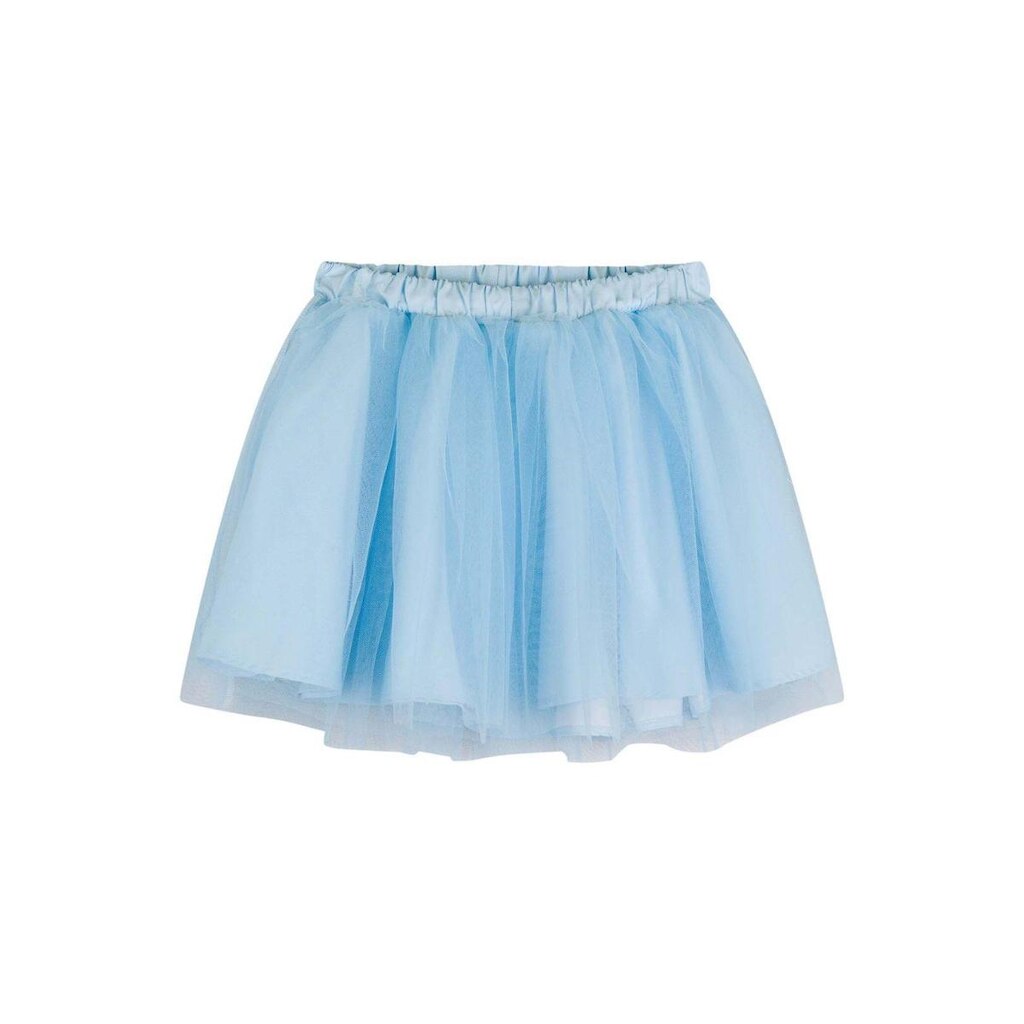 Saia Infantil em Tule Azul Kukiê