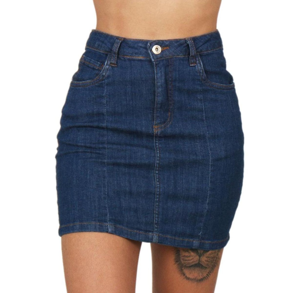 Saia Jeans Riu Kiu Riu Kiu