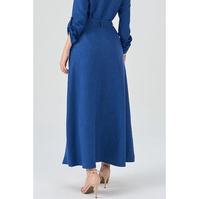 Saia Longa PKS Evase Azul-M