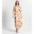 Saia Midi Feminina Estampada Endless - Bege