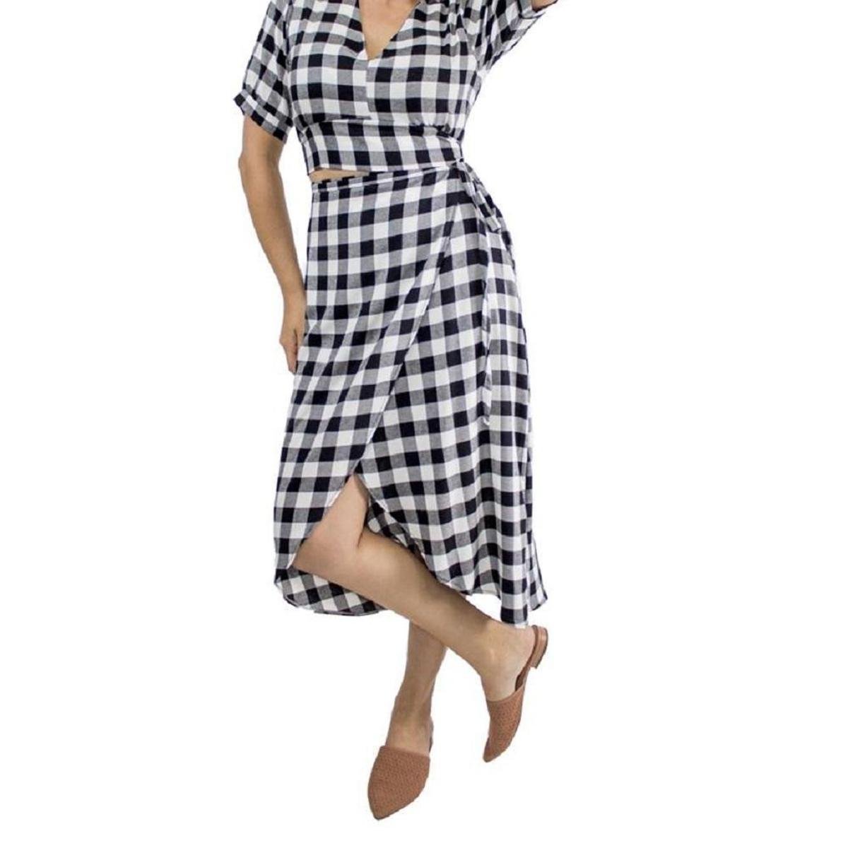 saia transpassada xadrez