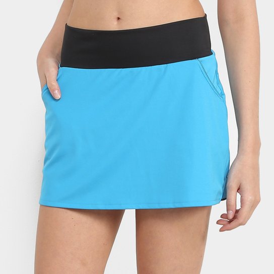 Saia Short Adidas Club Skirt - Azul Piscina e Azul Claro é ruim? Saia Short Adidas Club Skirt - Azul Piscina e Azul Claro é boa?